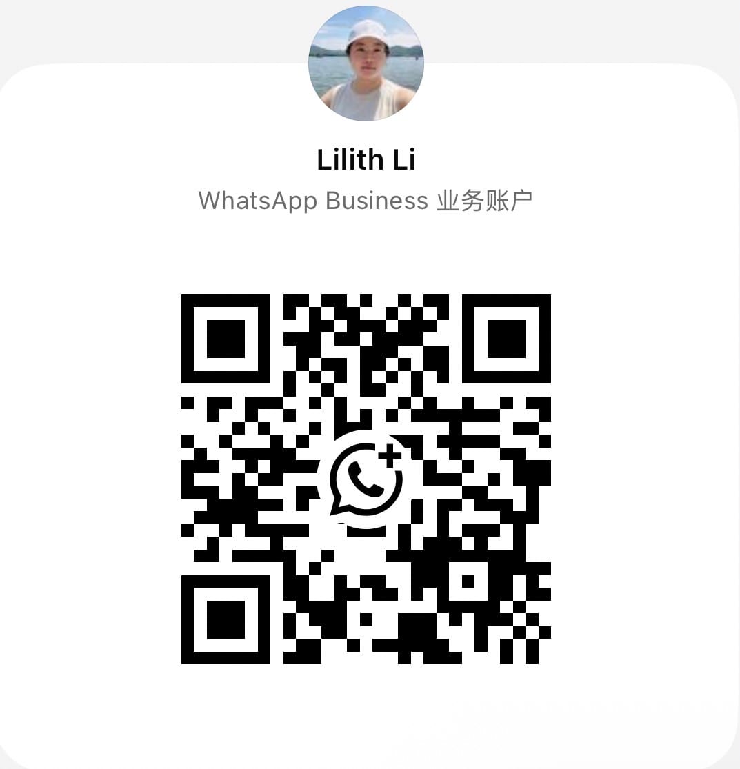 Scan the QR code to chat with us on WhatsApp